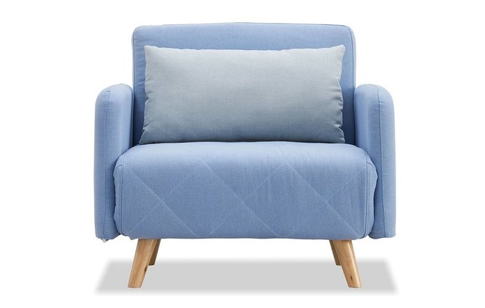 Кресло-кровать Cardiff голубого цвета - лучшие Интерьерные кресла в INMYROOM