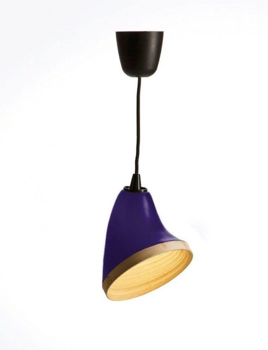 Подвесной светильник Lin 3 фиолетового цвета