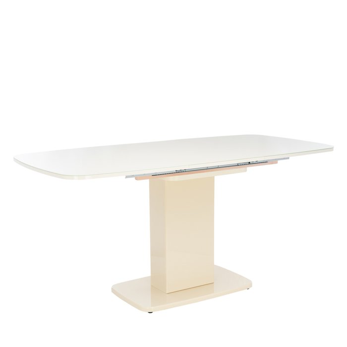 Обеденный раздвижной стол Денвер 1Р цвета капучино  - лучшие Обеденные столы в INMYROOM