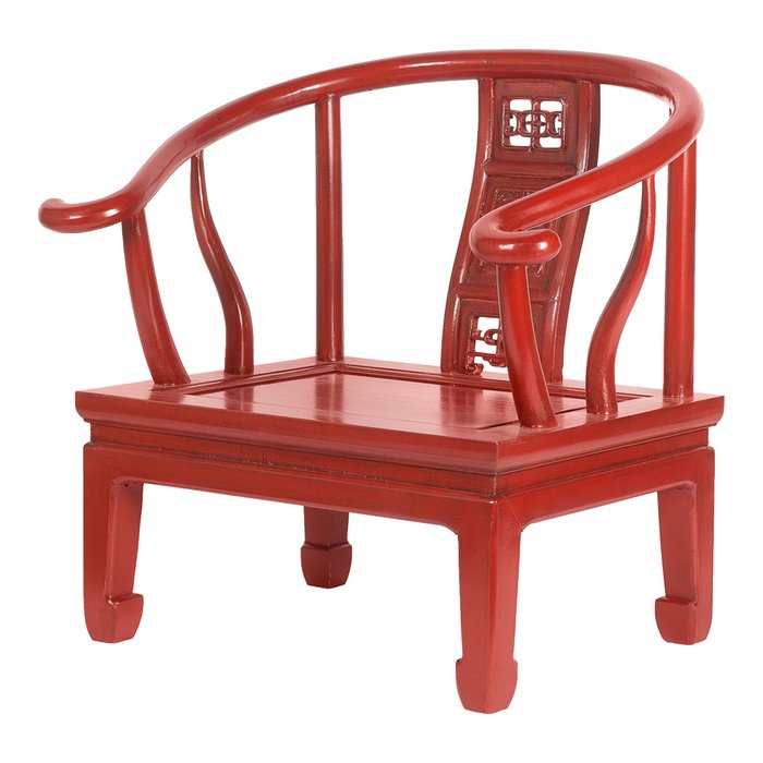 Кресло для медитации красного цвета - купить Интерьерные кресла по цене 34300.0