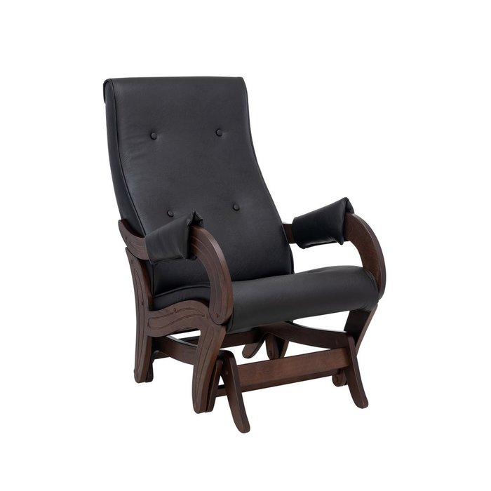 Кресло-глайдер Модель 708 черного цвета