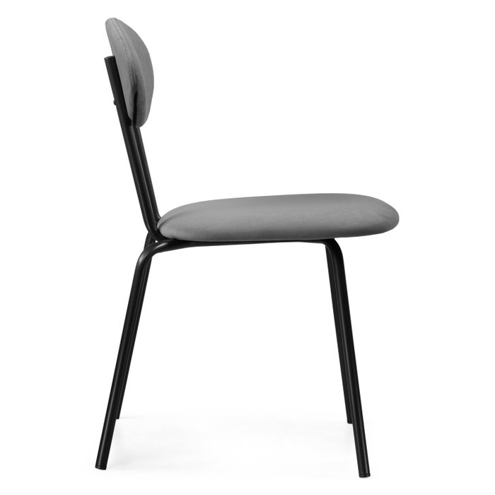 Стул Мареон серого цвета - лучшие Обеденные стулья в INMYROOM