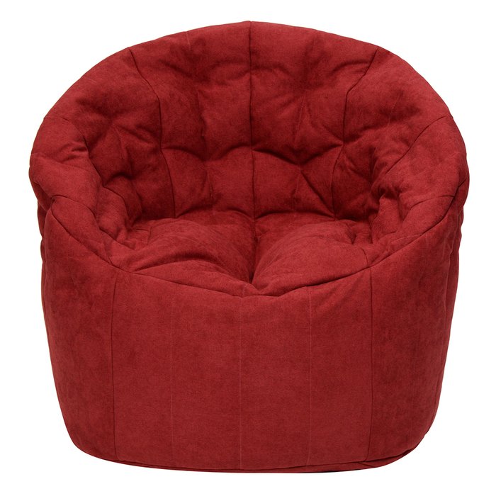 Кресло пенек Австралия бордового цвета - купить Бескаркасная мебель по цене 8999.0