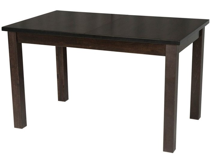 Стол раздвижной Комфорт черно-коричневого цвета - купить Обеденные столы по цене 42845.0