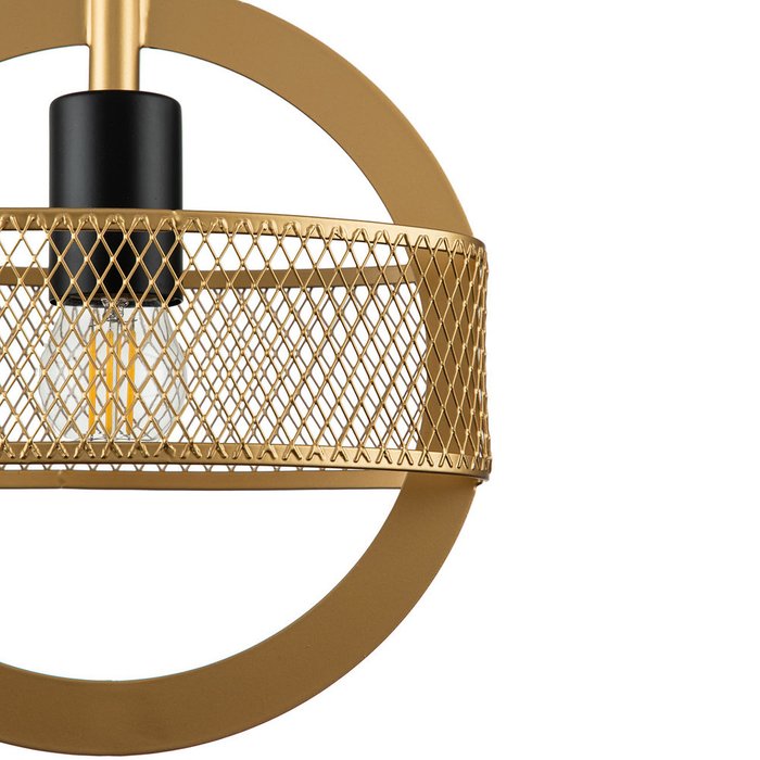 Подвесной светильник Rano золотого цвета - лучшие Подвесные светильники в INMYROOM