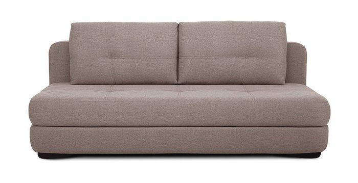 Прямой диван-кровать Арно светло-коричневого цвета