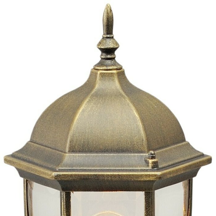 Уличный наземный светильник Фабур цвета старинной позолоты - лучшие Наземные светильники в INMYROOM