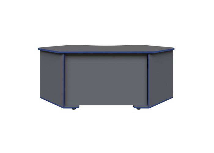 Компьютерный стол Xeno серо-синего цвета - лучшие Письменные столы в INMYROOM
