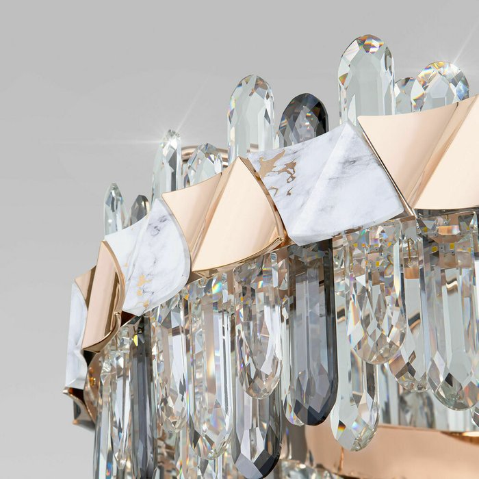 Подвесной светодиодный светильник с хрусталем 419/1 Jewel - купить Подвесные люстры по цене 100500.0 Подвесной светодиодный светильник с хрусталем 419/1 Jewel - купить Подвесные люстры по цене 100500.0
