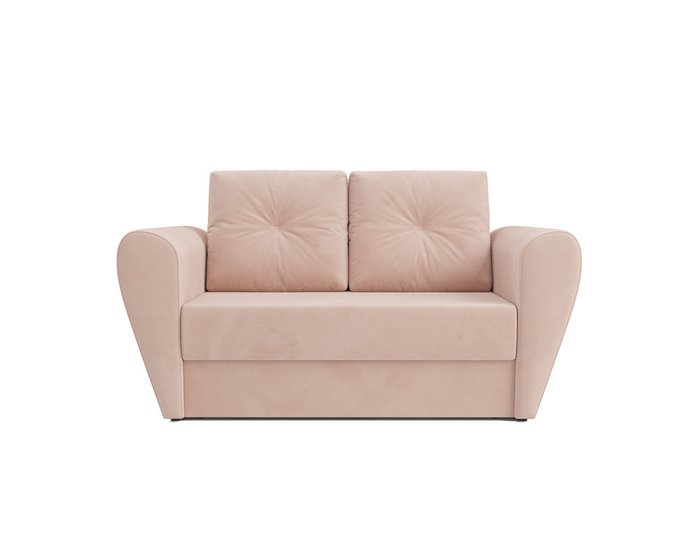 Прямой диван-кровать Квартет бежевого цвета - купить Прямые диваны по цене 24490.0