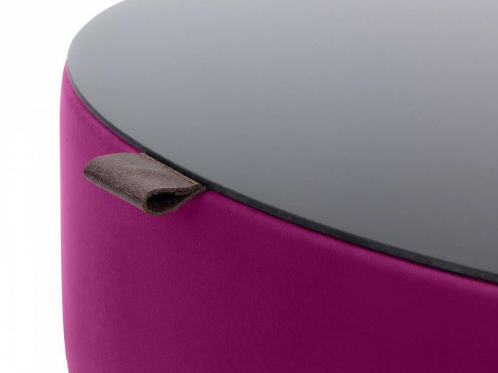 Журнальный столик Italia пурпурного цвета  - купить Журнальные столики по цене 21900.0