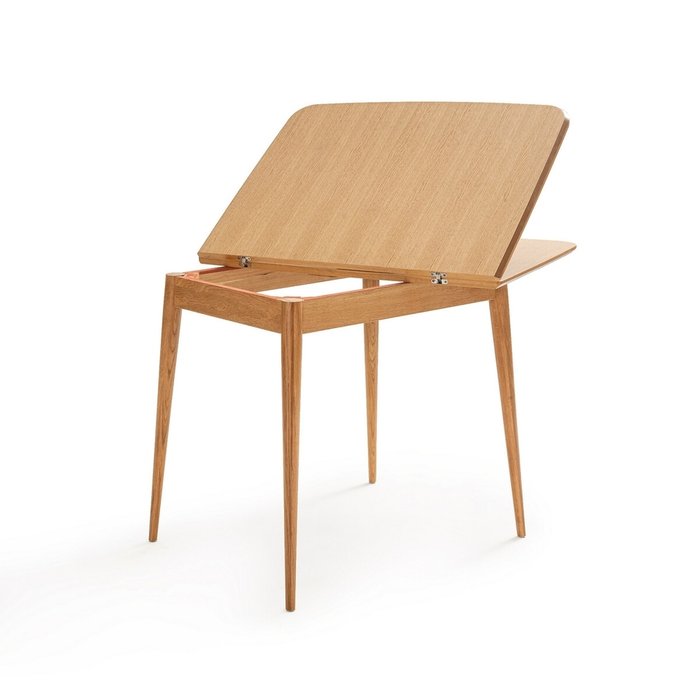 Обеденный стол раздвижной Aylin бежевого цвета - купить Обеденные столы по цене 38038.0