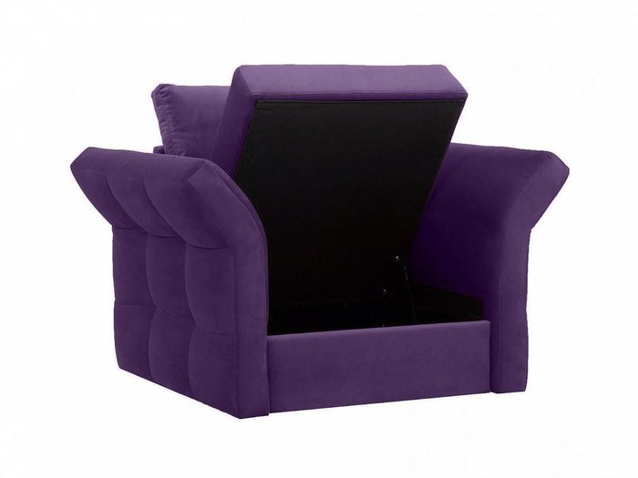 Кресло Wing фиолетового цвета - лучшие Интерьерные кресла в INMYROOM
