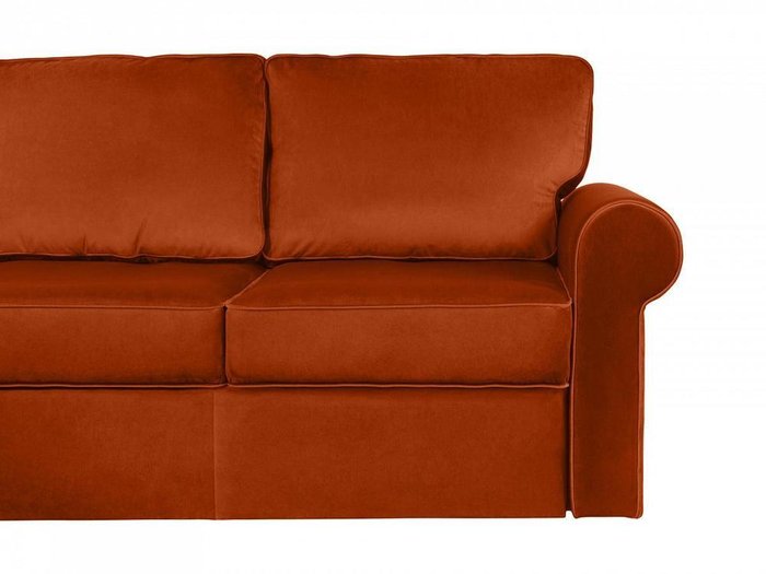 Угловой диван-кровать Murom терракотового цвета - лучшие Угловые диваны в INMYROOM