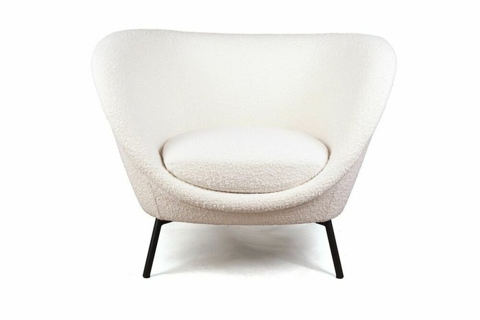 Кресло Couture белого цвета - купить Интерьерные кресла по цене 108400.0