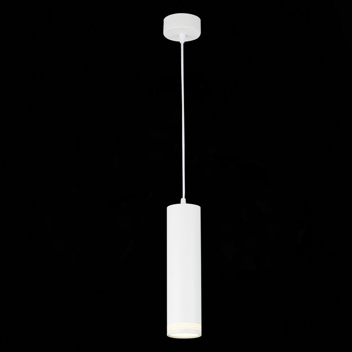 Светильник подвесной Белый LED 1*12W 3000K 936Lm Ra&gt;80 120° IP20 D79xH300 170-240V CERIONE - лучшие Подвесные люстры в INMYROOM
