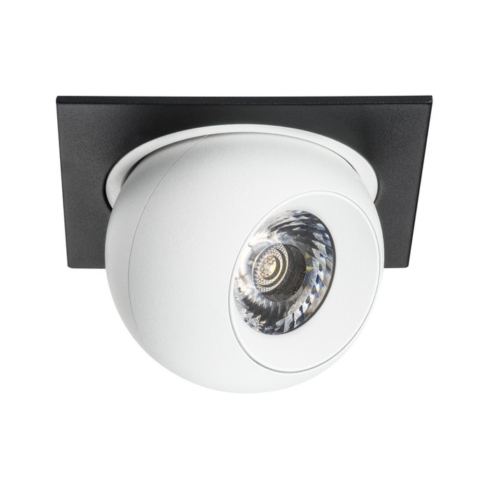 Светильник INTERO LED 9W 850LM 24G ЧЕРНЫЙ/БЕЛЫЙ 4000K (217517+217064) - купить Встраиваемые споты по цене 2454.0 Светильник INTERO LED 9W 850LM 24G ЧЕРНЫЙ/БЕЛЫЙ 4000K (217517+217064) - купить Встраиваемые споты по цене 2454.0