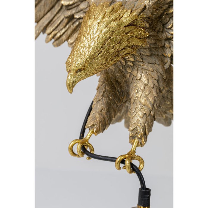 Люстра Eagle золотого цвета - лучшие Подвесные светильники в INMYROOM
