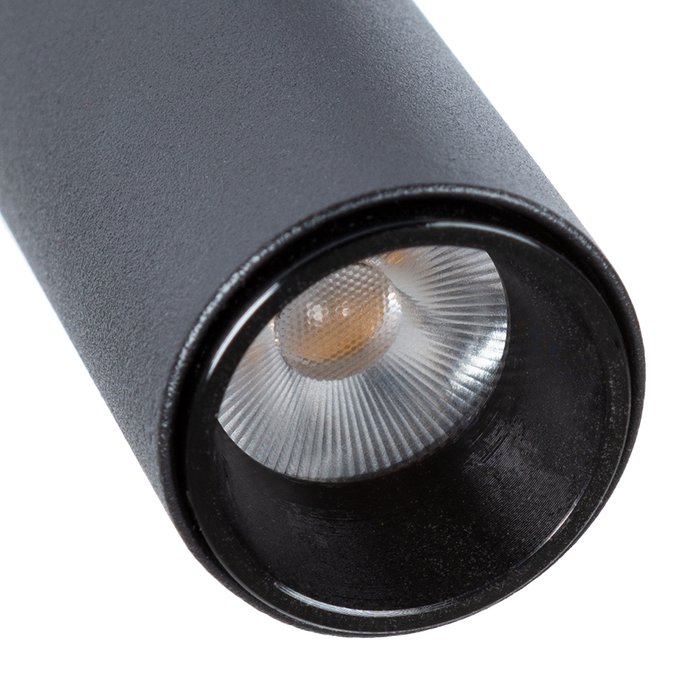 Магнитный трековый светильник Linea черного цвета - лучшие Трековые светильники в INMYROOM