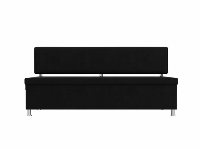 Прямой диван Стайл черного цвета - купить Прямые диваны по цене 24999.0