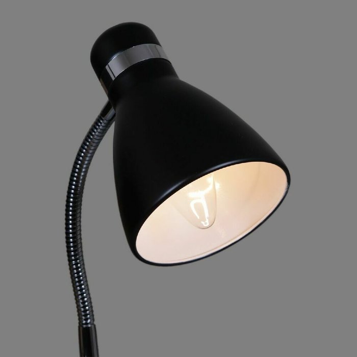 Настольная лампа 00960-0.7-01 BK (металл, цвет черный) - лучшие Рабочие лампы в INMYROOM