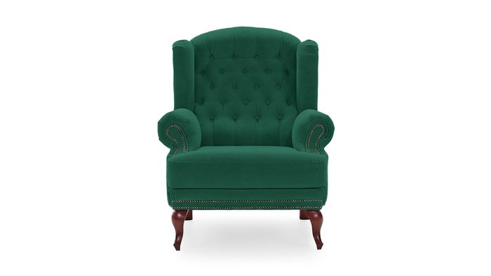 Кресло Стоколма 2 зеленого цвета - купить Интерьерные кресла по цене 41800.0