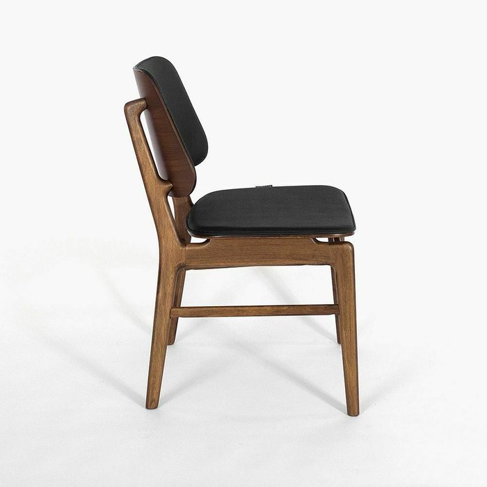 Стул Сиэтл черно-коричневого цвета - лучшие Обеденные стулья в INMYROOM