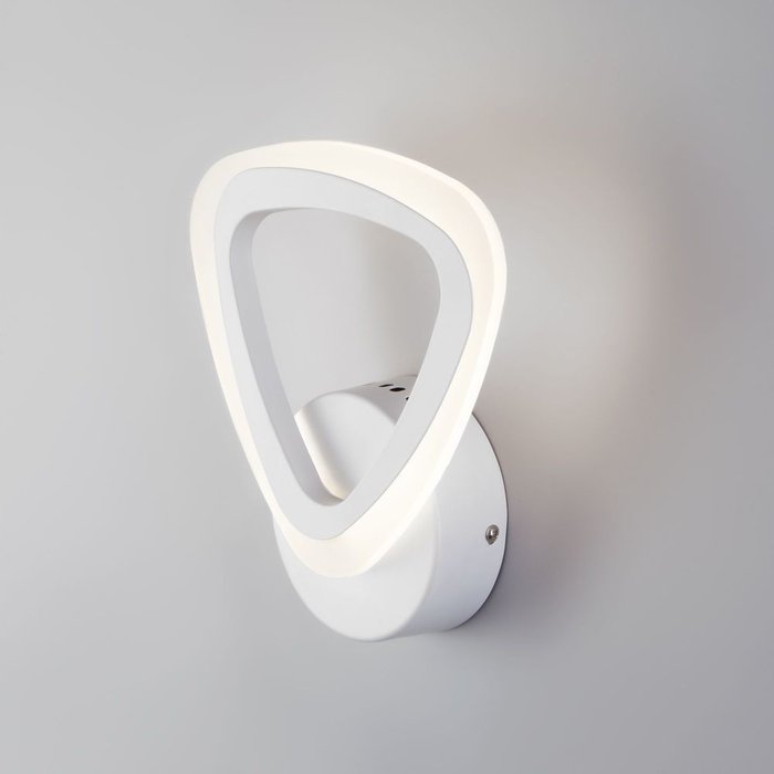 Настенный светодиодный светильник 90216/1 белый Areo - лучшие Бра и настенные светильники в INMYROOM