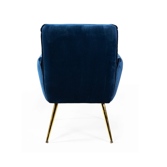 Кресло Nelda синего цвета - купить Интерьерные кресла по цене 18230.0