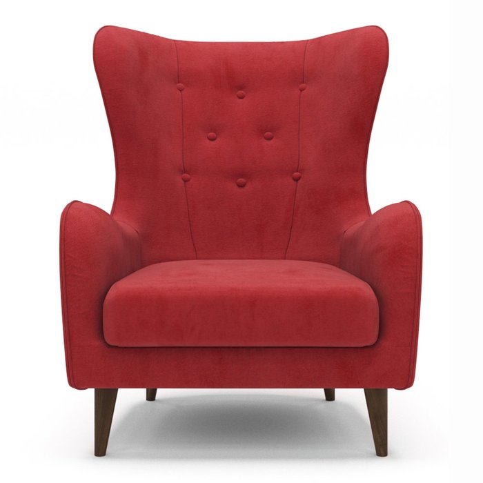 Кресло Montreal красного цвета - купить Интерьерные кресла по цене 36500.0