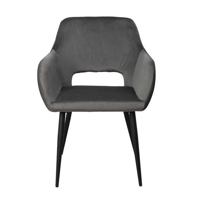 Обеденный стул Flex серого цвета - купить Обеденные стулья по цене 9938.0