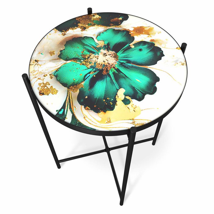 Столик кофейный Cosmic зеленого цвета - лучшие Кофейные столики в INMYROOM