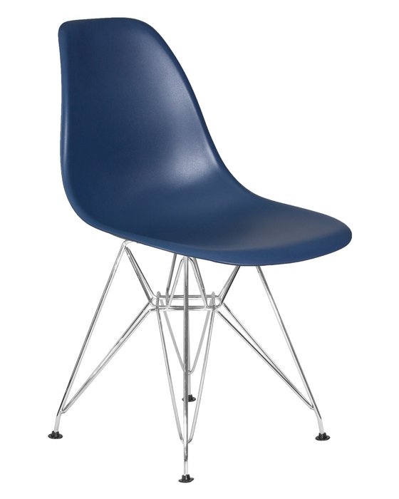 Стул обеденный темно-синего цвета - купить Обеденные стулья по цене 3320.0