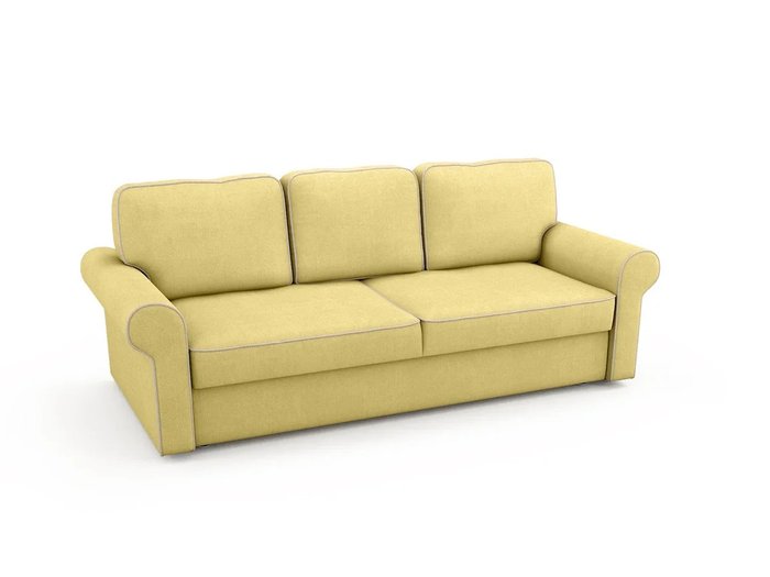 Диван-кровать Tulon желтого цвета - лучшие Прямые диваны в INMYROOM