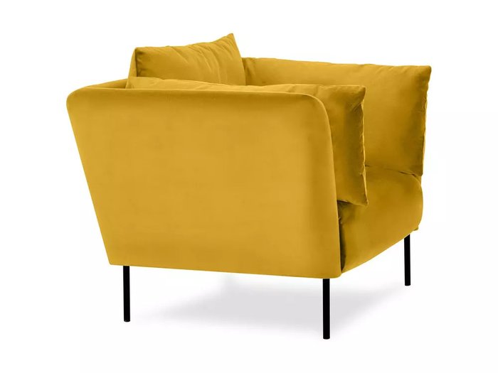 Кресло Copenhagen горчичного цвета - лучшие Интерьерные кресла в INMYROOM