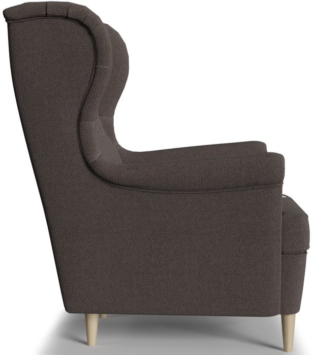 Кресло Торн Choco серо-коричневого цвета - лучшие Интерьерные кресла в INMYROOM