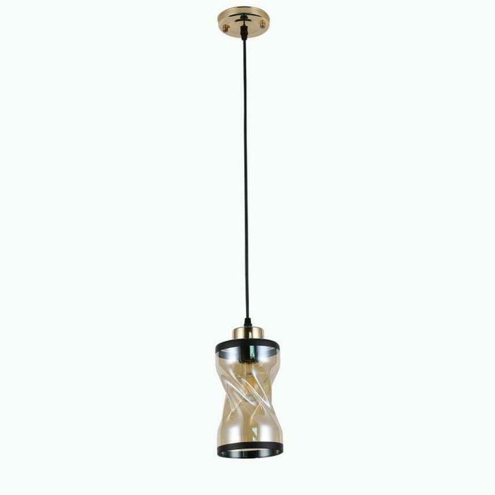 Подвесной светильник Monique бежево-золотого цвета - купить Подвесные светильники по цене 2410.0