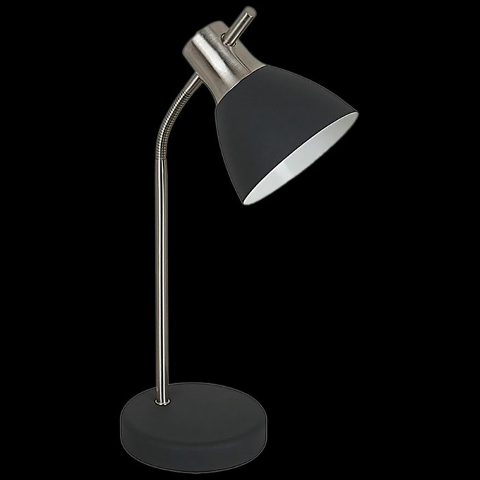 Настольная лампа 02106-0.7-01 BK (металл, цвет черный) - купить Рабочие лампы по цене 3460.0