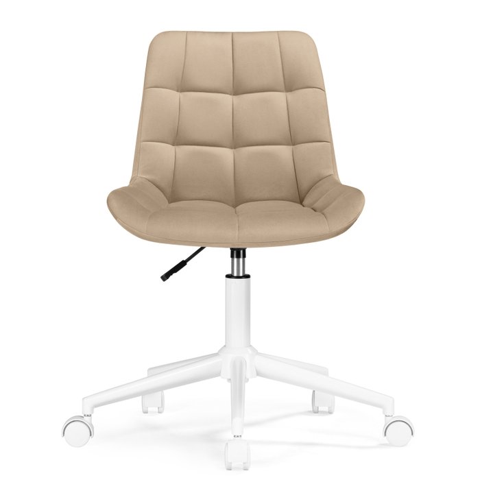 Офисный стул Честер бежевого цвета  - купить Офисные кресла по цене 7590.0
