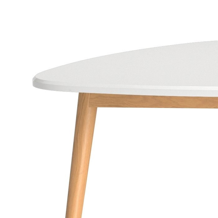 Стол Обеденный Jimi белого цвета - лучшие Обеденные столы в INMYROOM