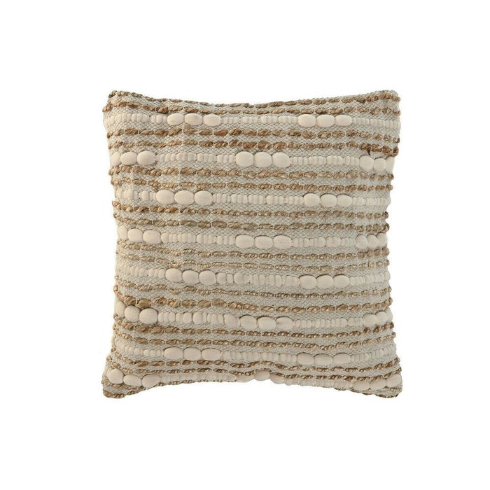 Декоративная подушка Boho 45x45 бежевого цвета