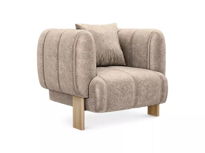 Кресло Cassis темно-бежевого цвета 