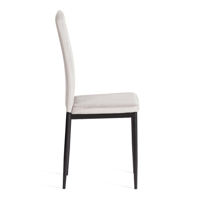 Комплект из четырех стульев Verter светло-серого цвета - лучшие Обеденные стулья в INMYROOM