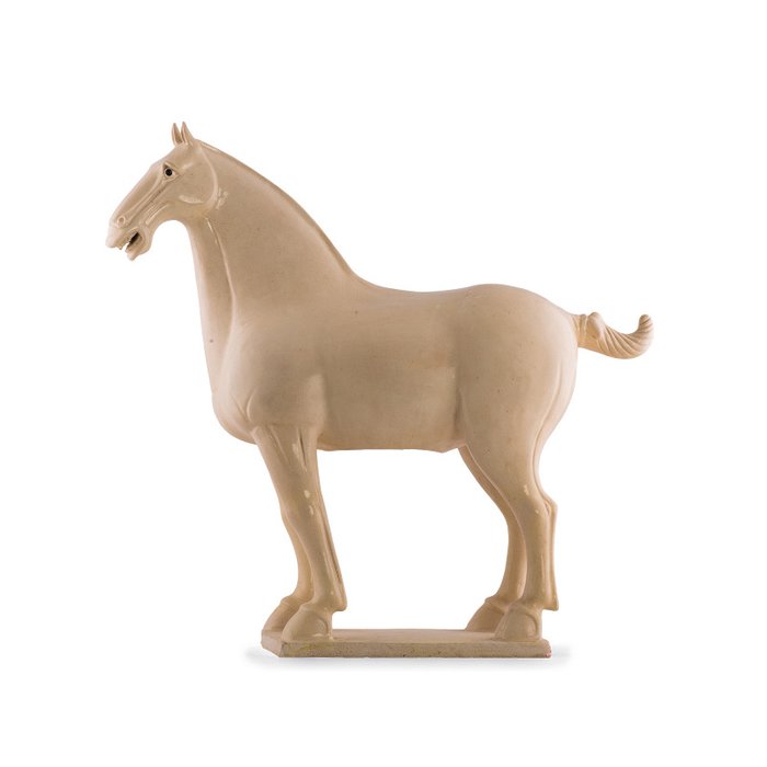Статуэтка конь Gezellig белого цвета - лучшие Фигуры и статуэтки в INMYROOM