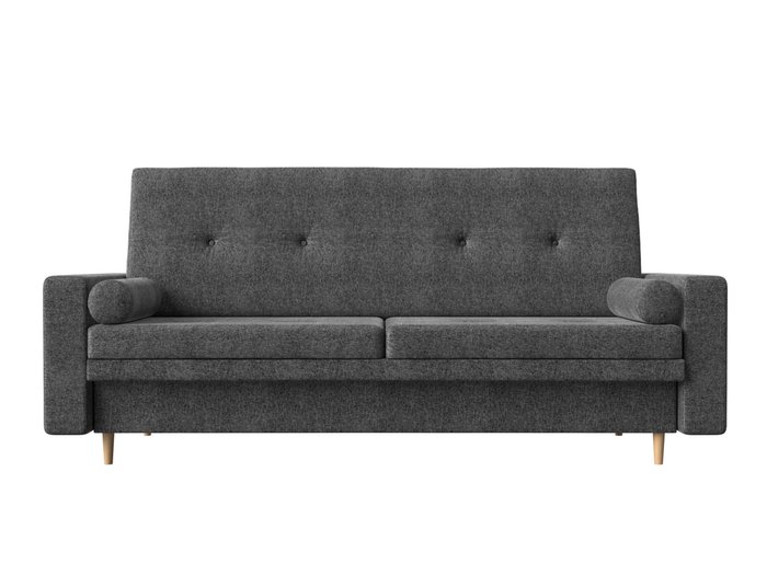 Прямой диван-кровать Белфаст серого цвета (книжка) - купить Прямые диваны по цене 32990.0