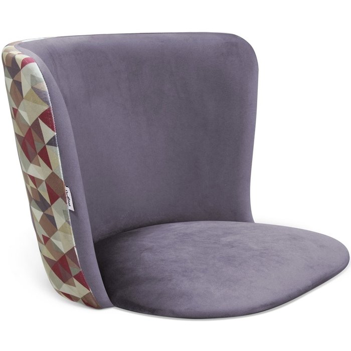 Стул полубарный Intercrus сиреневого цвета - лучшие Барные стулья в INMYROOM