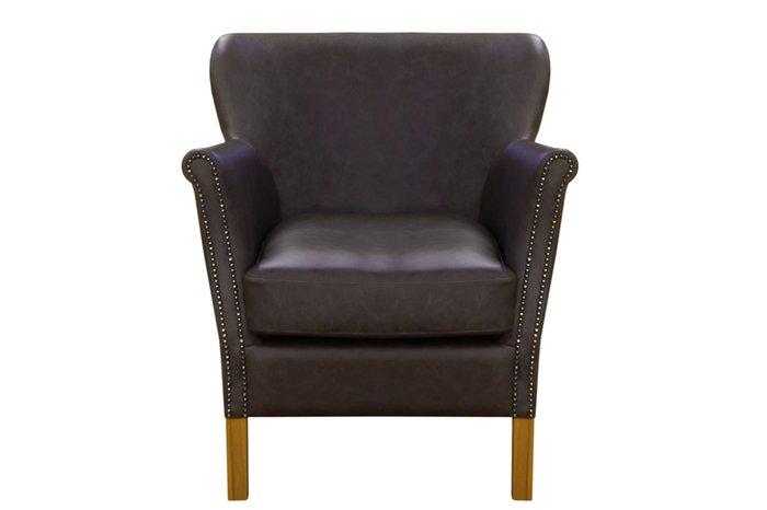 Мягкое кресло Calvia коричневого цвета - купить Интерьерные кресла по цене 28235.0