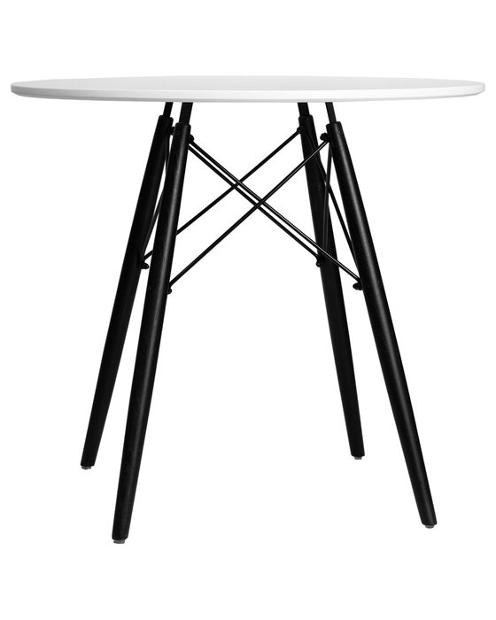 Стол обеденный Chelsea черно-белого цвета - купить Обеденные столы по цене 8320.0