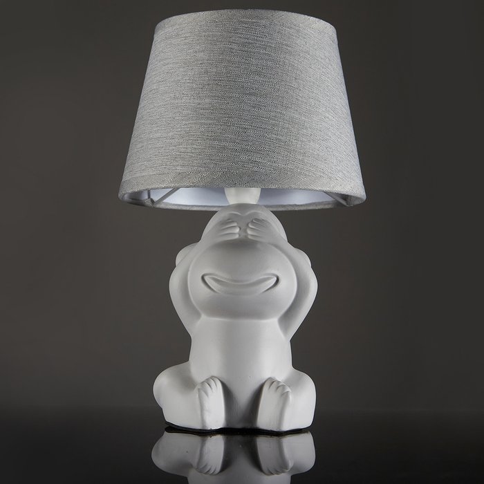 Настольный светильник Escada 10176/T E14*40W Grey monkey MONKEY - купить Настольные лампы по цене 2530.0