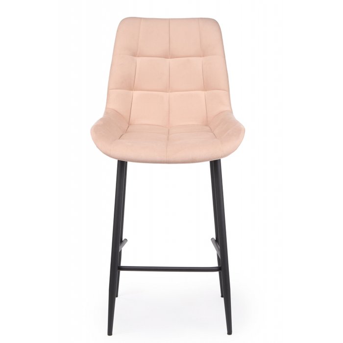 Барный стул Челси 360 бежевого цвета вращающийся - лучшие Барные стулья в INMYROOM Барный стул Челси 360 бежевого цвета вращающийся - лучшие Барные стулья в INMYROOM